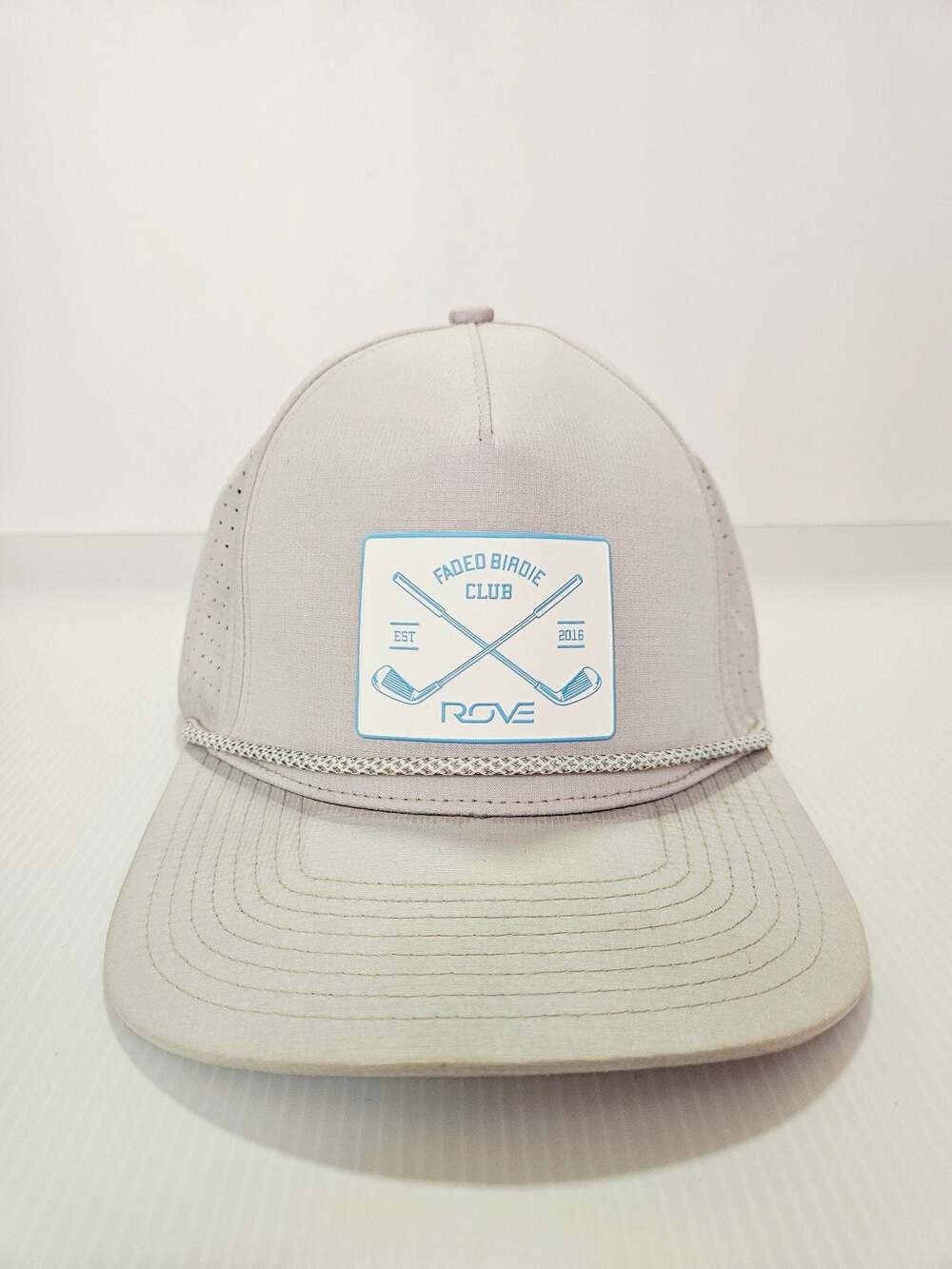 Rove Faded Birdie Club Est 2016 Golf Rope Snapback Hat